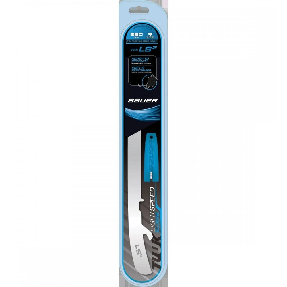 Paire De Lames Acier BAUER Light Speed 2/3 Edge 1 Paire De Lames Acier BAUER Light Speed 2/3 Edge
