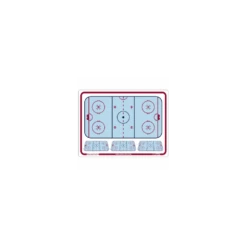 TOPO Coach Blue Sports Adhesif 65x47 Cm